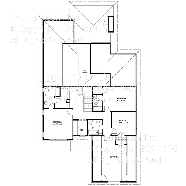 Harper House Plan 2nd Floor