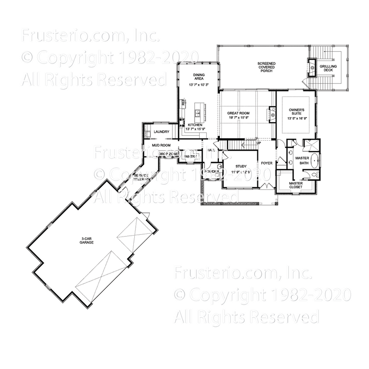 Rulon House Plan First Floor Plan