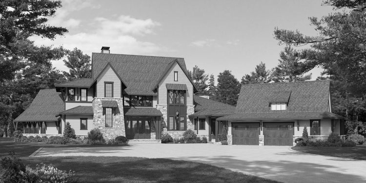 Morgan Front Elevation Rendering