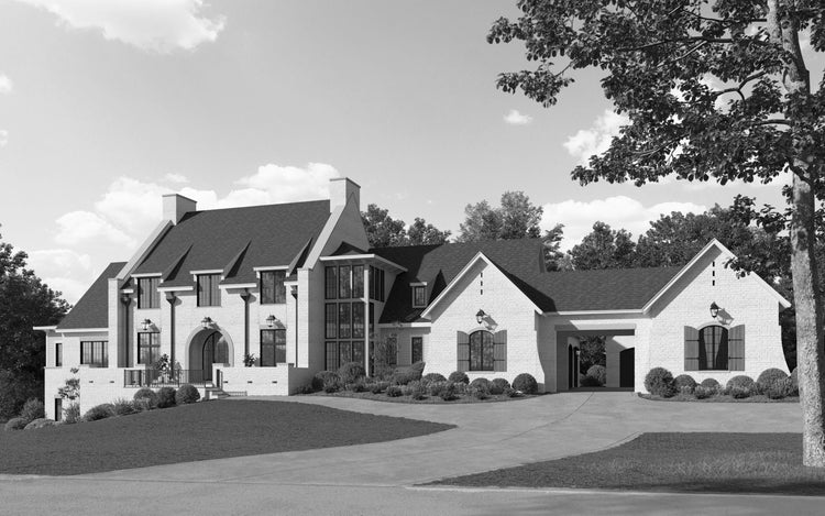 McKenzie Front Elevation Rendering