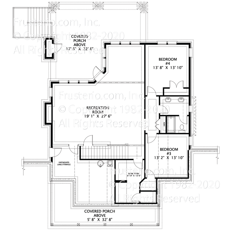 Lark House Plan 2nd Floor