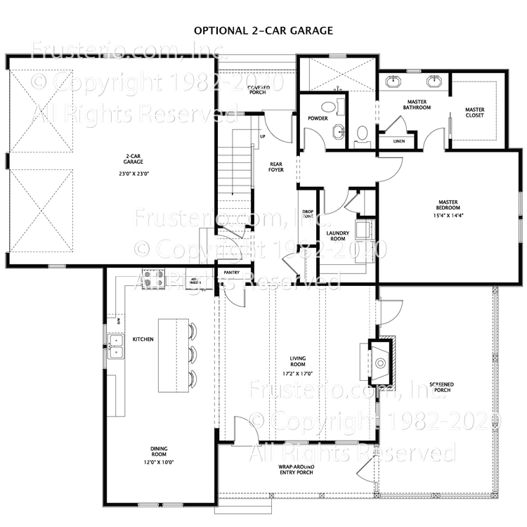 Harding House Plan 3rd Floor
