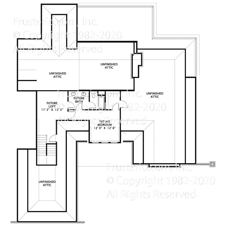 Isabelle House Plan 3rd Floor