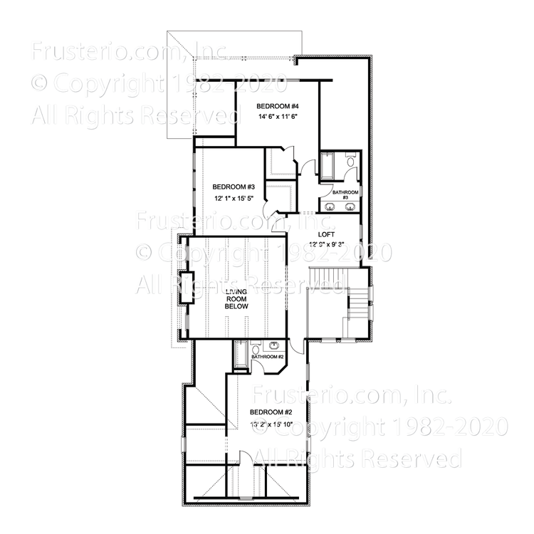 Keaton House Plan 2nd Floor