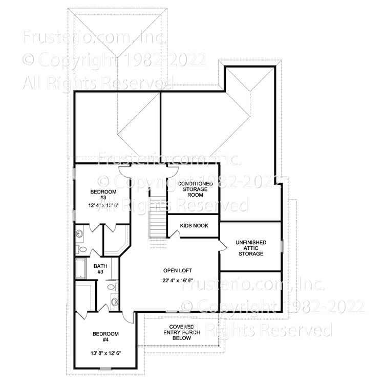 Finley House Plan 2nd Floor