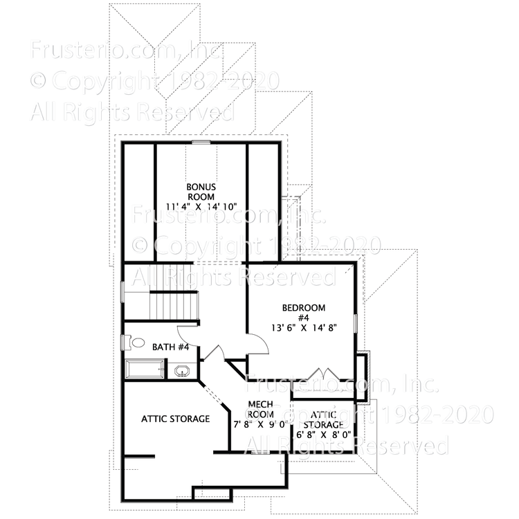 Lennox House Plan 3rd Floor