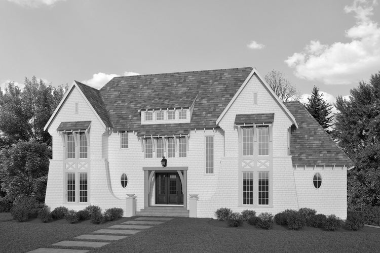 Grayton Front Elevation Rendering