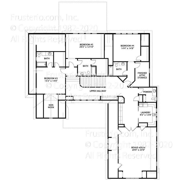 Luna House Plan 2nd Floor