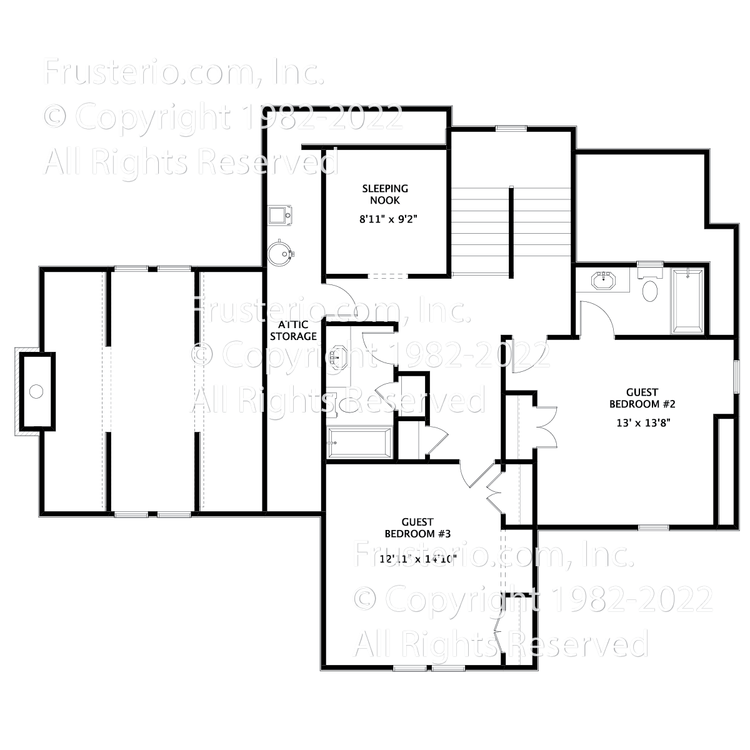 Kelly House Plan 2nd Floor