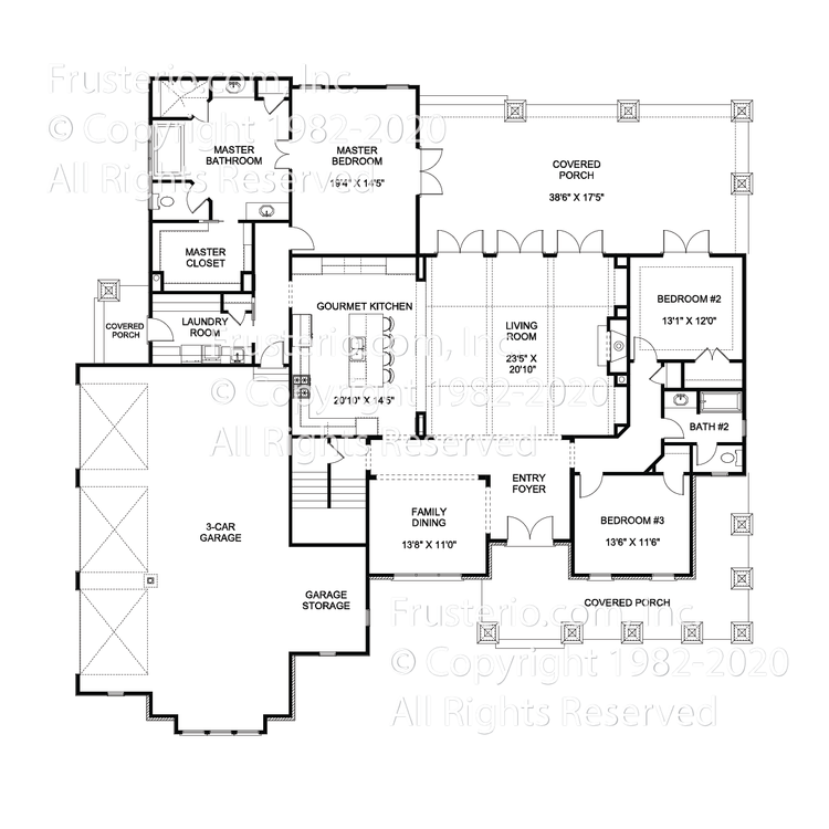 Forsythe House Plan First Floor Plan