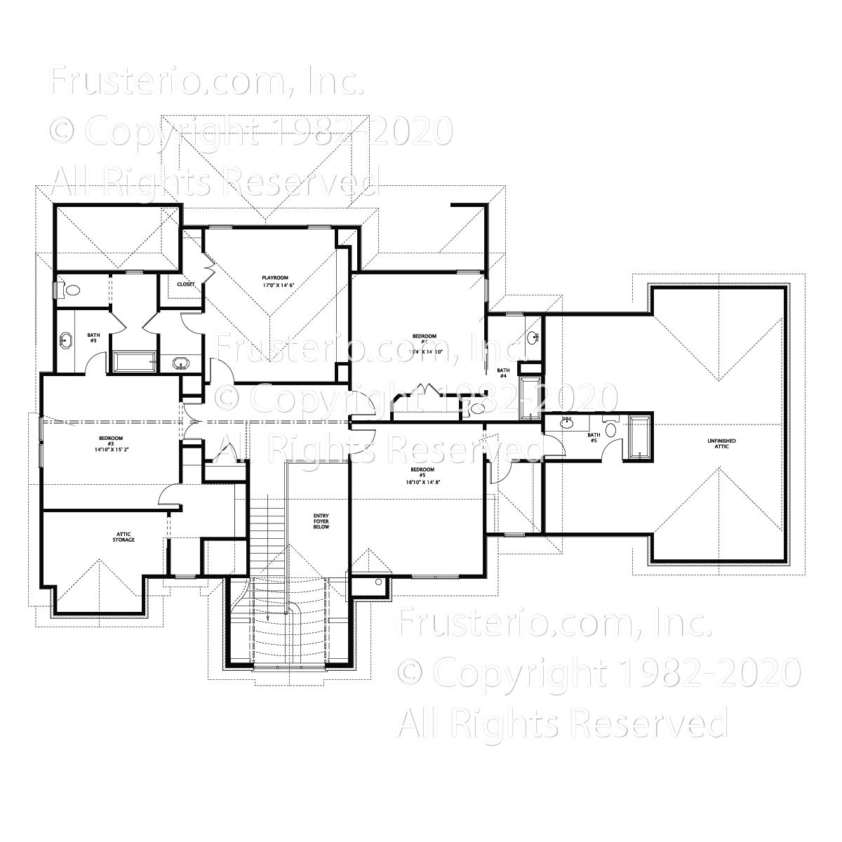 Sage House Plan 2nd Floor