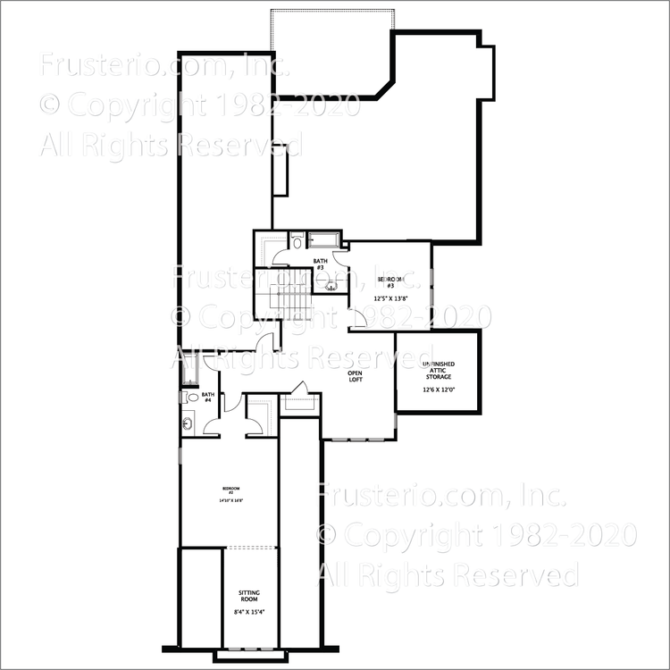 Elizabeth House Plan 2nd Floor