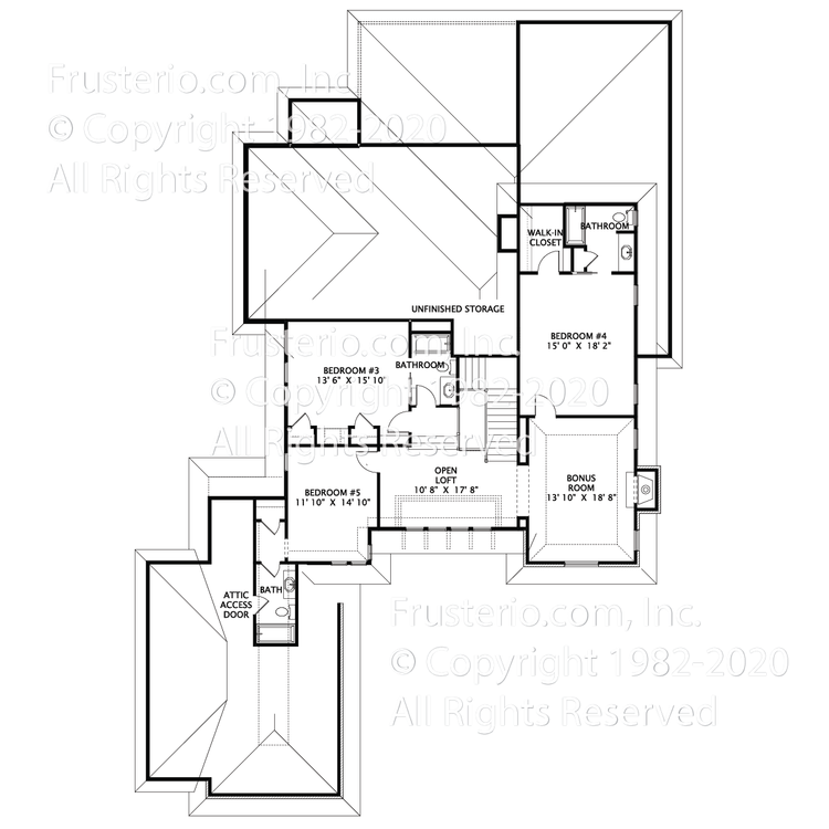 Harlow House Plan 2nd Floor