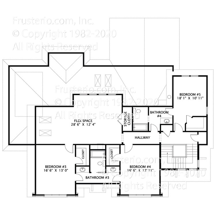 Zayre House Plan 2nd Floor