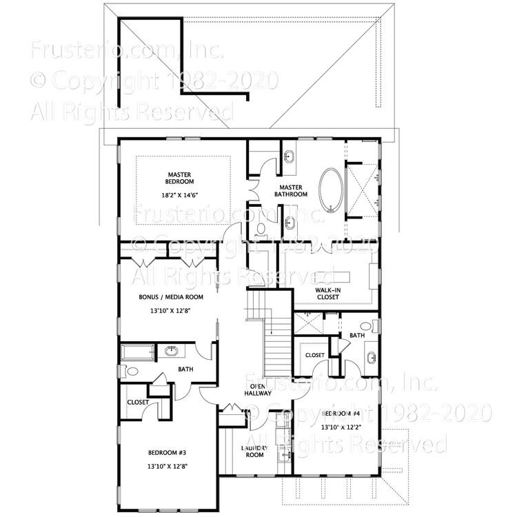 Sterling House Plan 2nd Floor