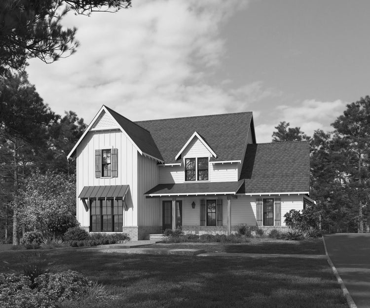 Finley Front Elevation Rendering
