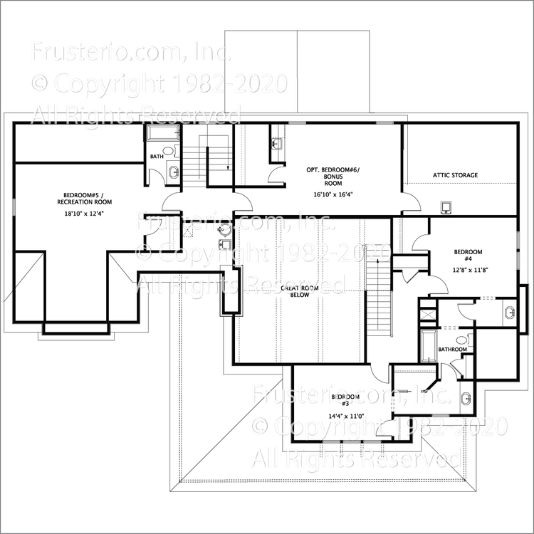 Ashley House Plan 2nd Floor
