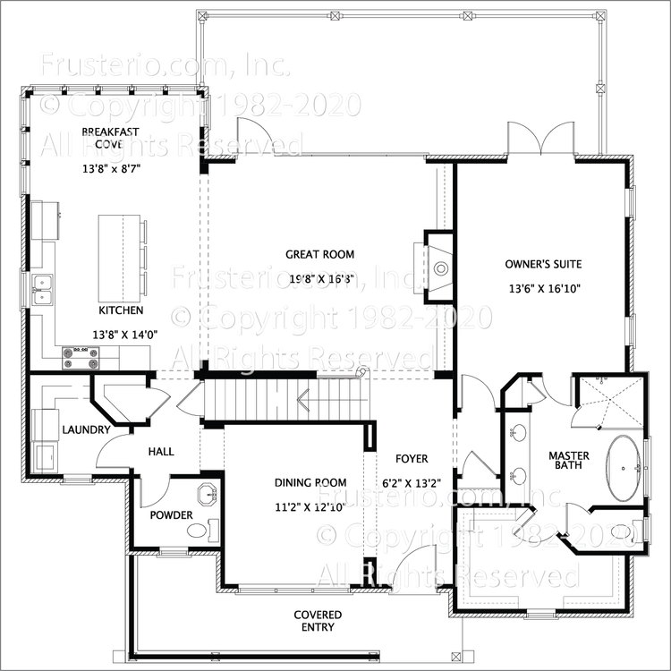 Naples House Plan First Floor Plan