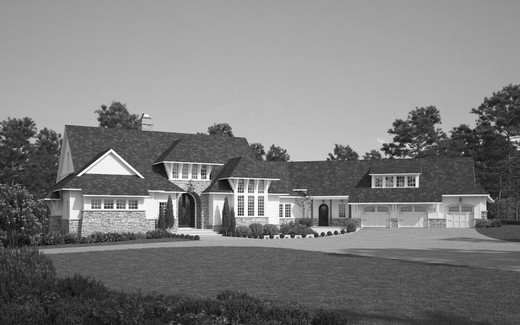 Sutton Front Elevation Rendering