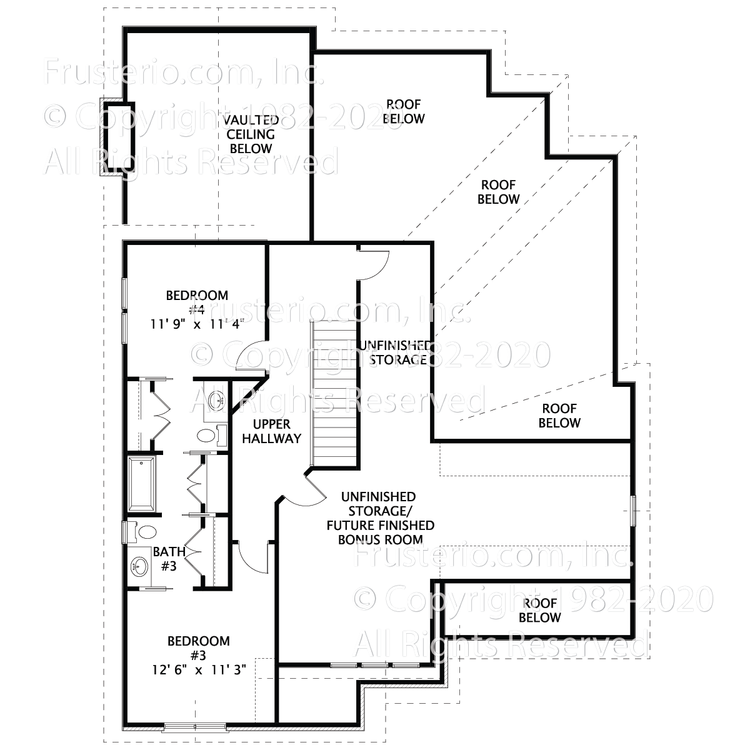 Baxley House Plan 2nd Floor