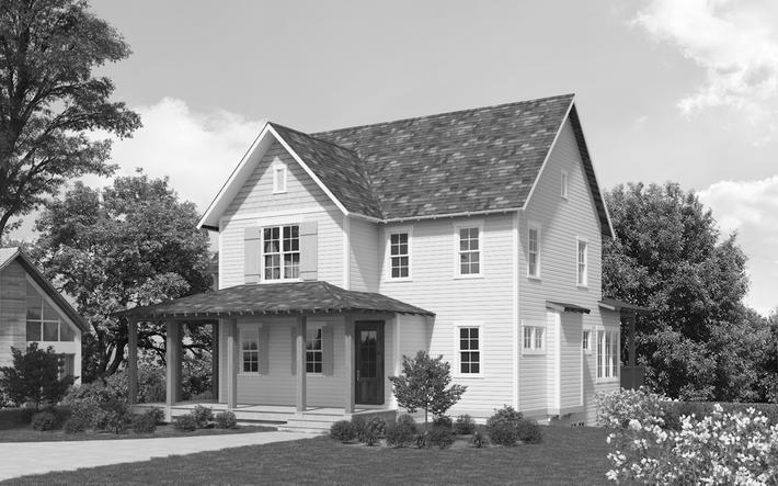 Davenport Front Elevation Rendering