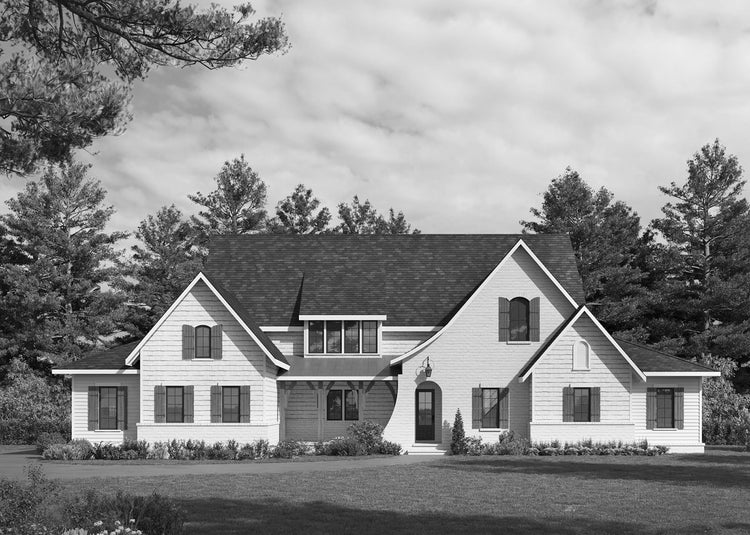 Taylor Front Elevation Rendering