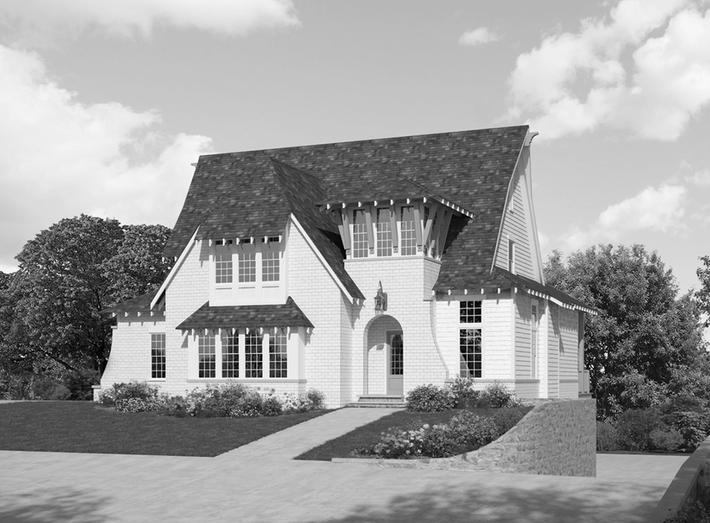Glenwood Front Elevation Rendering