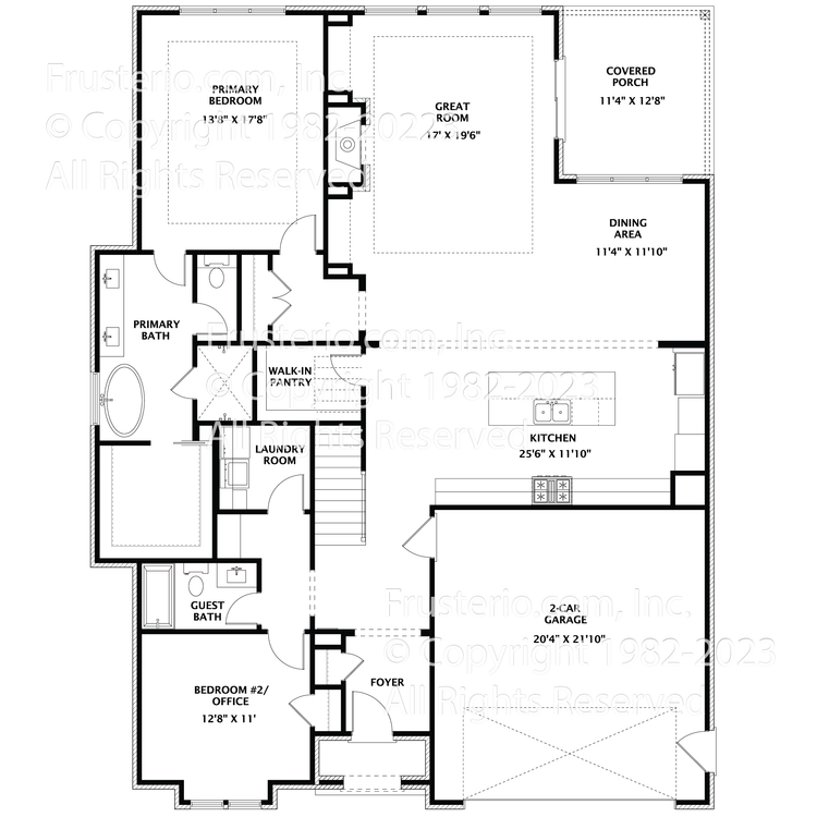 Alice House Plan First Floor Plan