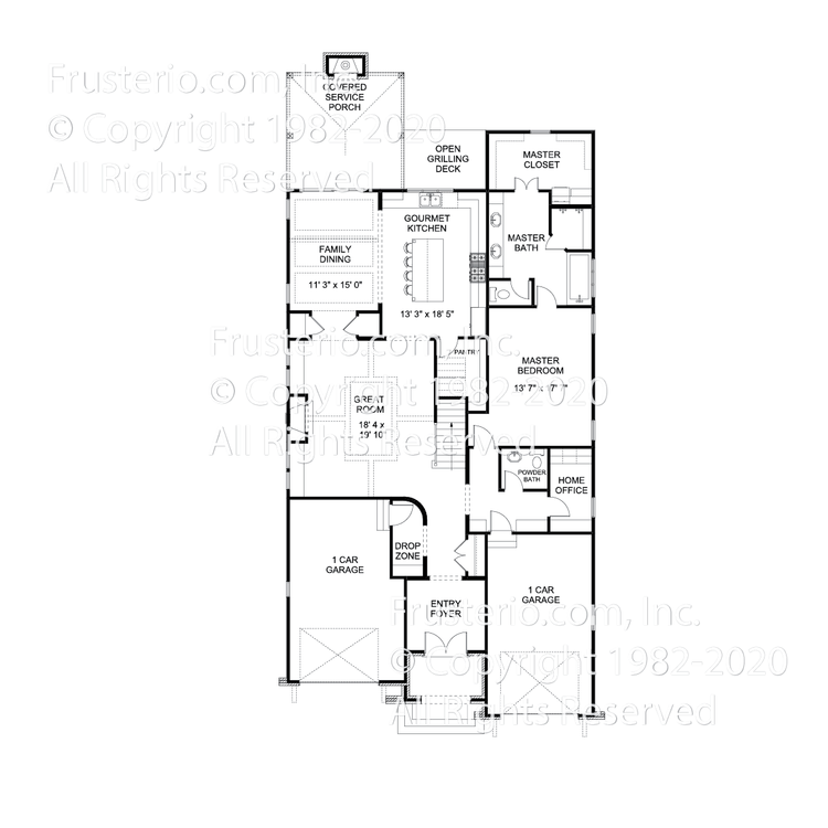 Selene House Plan First Floor Plan