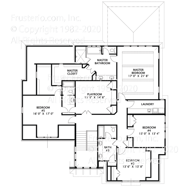 Zion House Plan 2nd Floor