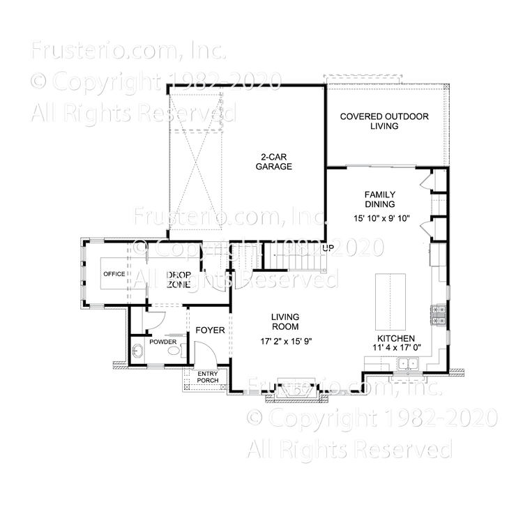 Knox House Plan First Floor Plan