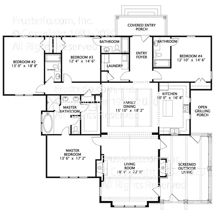Quaid House Plan First Floor Plan