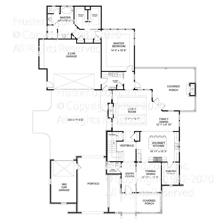 Savannah House Plan First Floor Plan