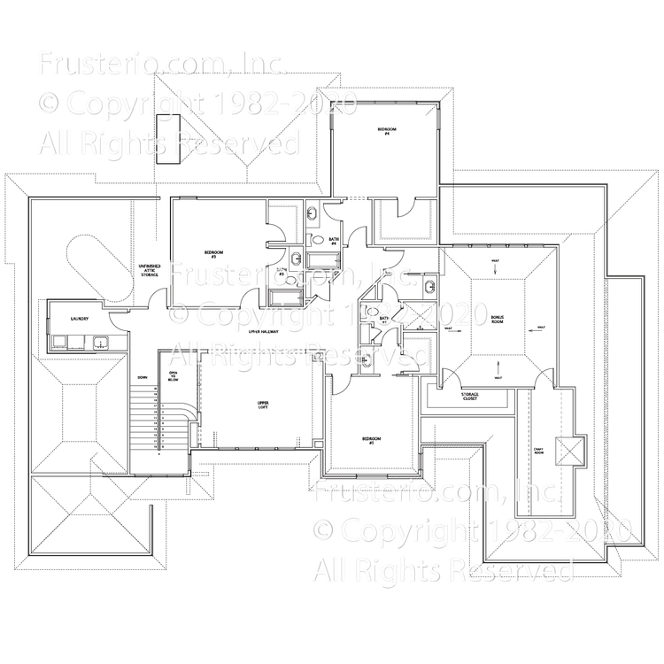 Haven House Plan 2nd Floor
