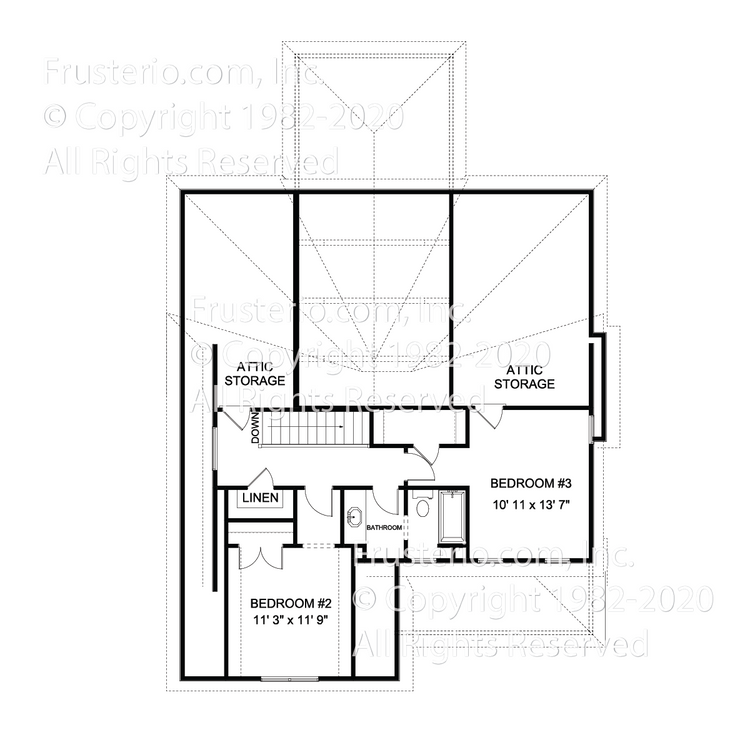 Ivy House Plan 2nd Floor