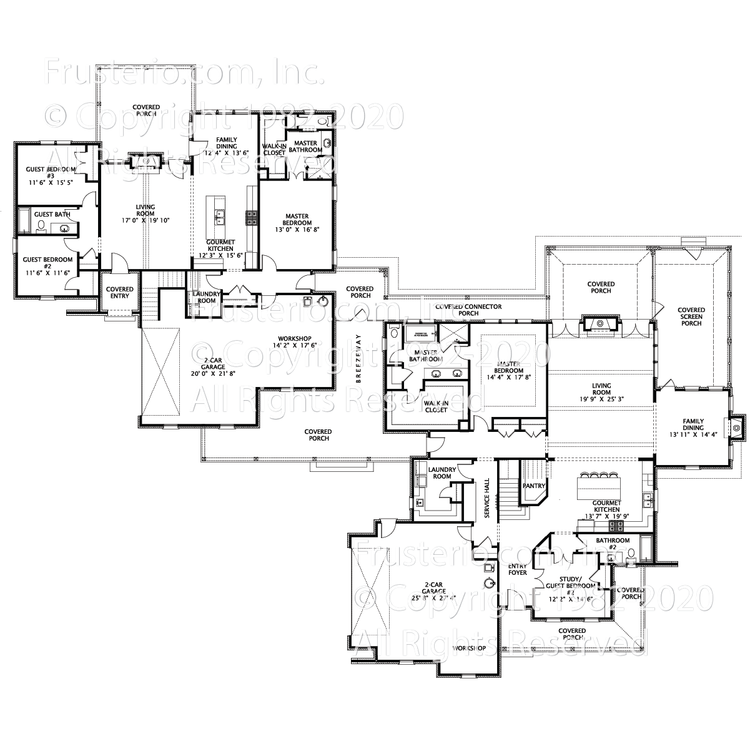 Reed House Plan First Floor Plan