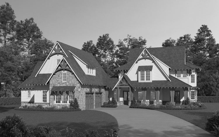 Bradley Front Elevation Rendering