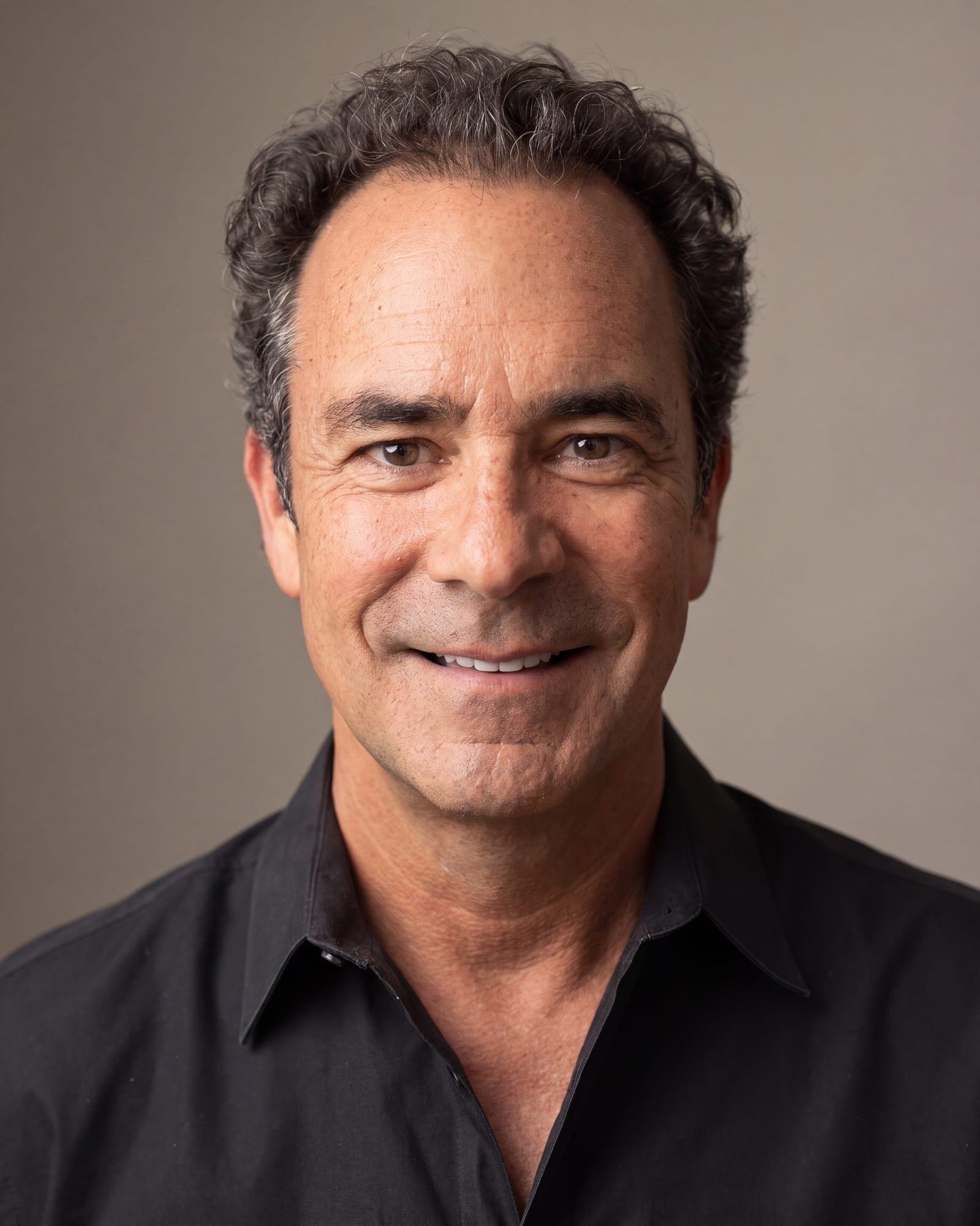 Portrait of Chuck Frusterio, founder and president of Frusterio Design