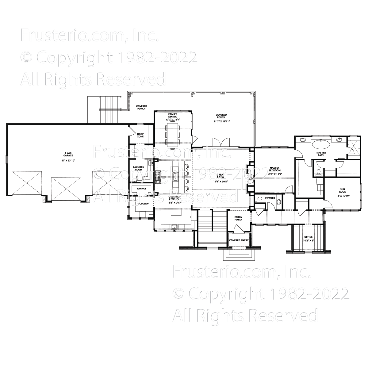 Lilah House Plan First Floor Plan