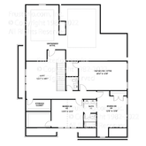 Catatoga House Plan 2nd Floor