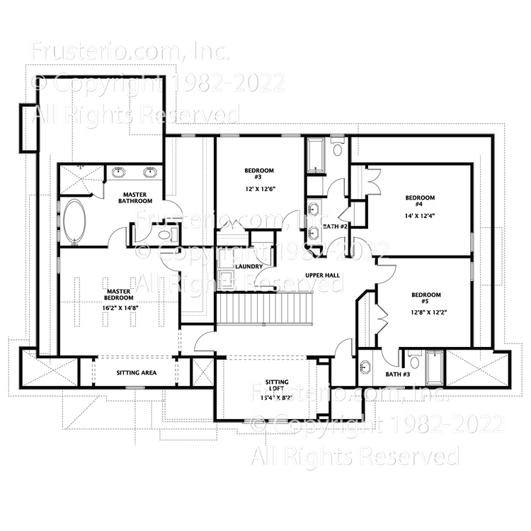 Tucker House Plan 2nd Floor