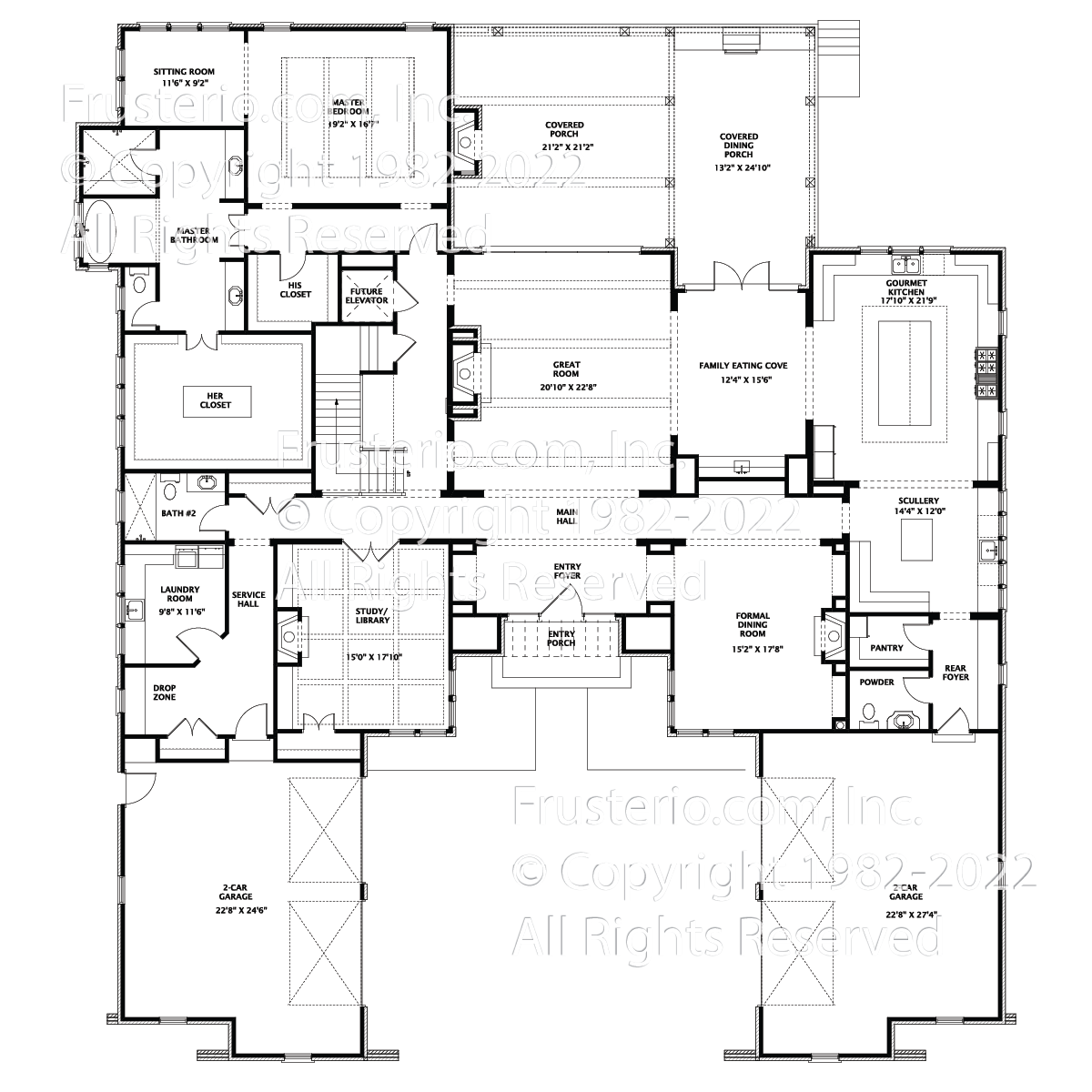 Preston House Plan First Floor Plan
