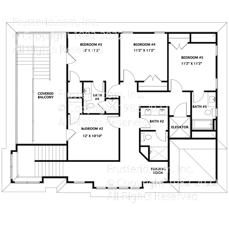Crestmoor House Plan 2nd Floor