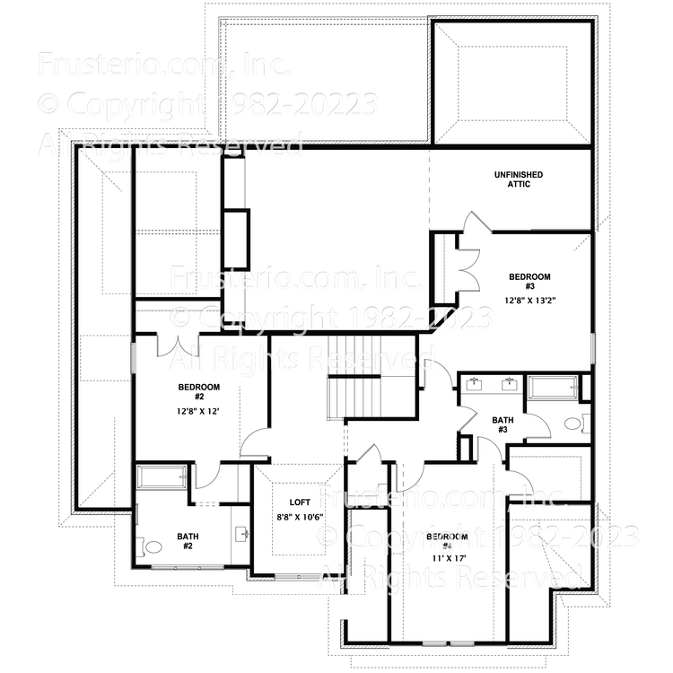 Stephanie House Plan 2nd Floor