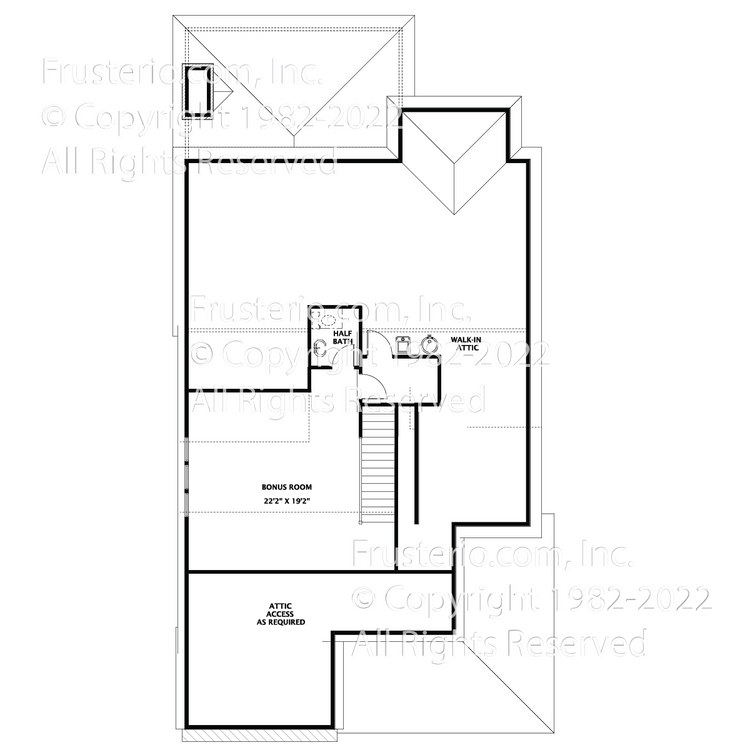 Ashcroft House Plan 3rd Floor