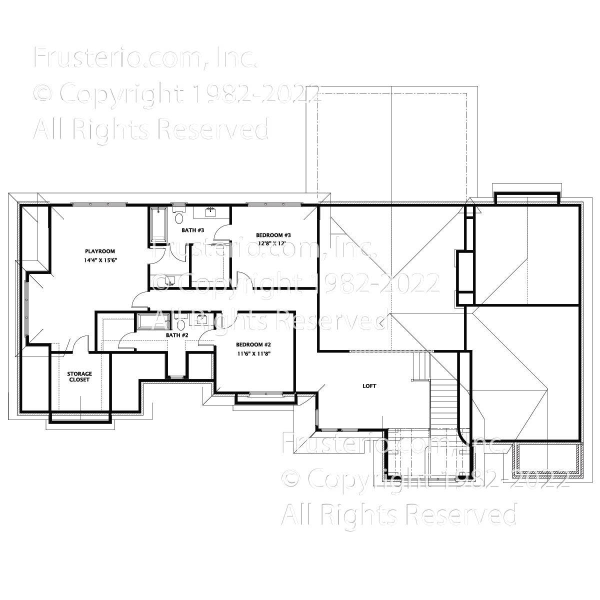 Drew  House Plan 2nd Floor