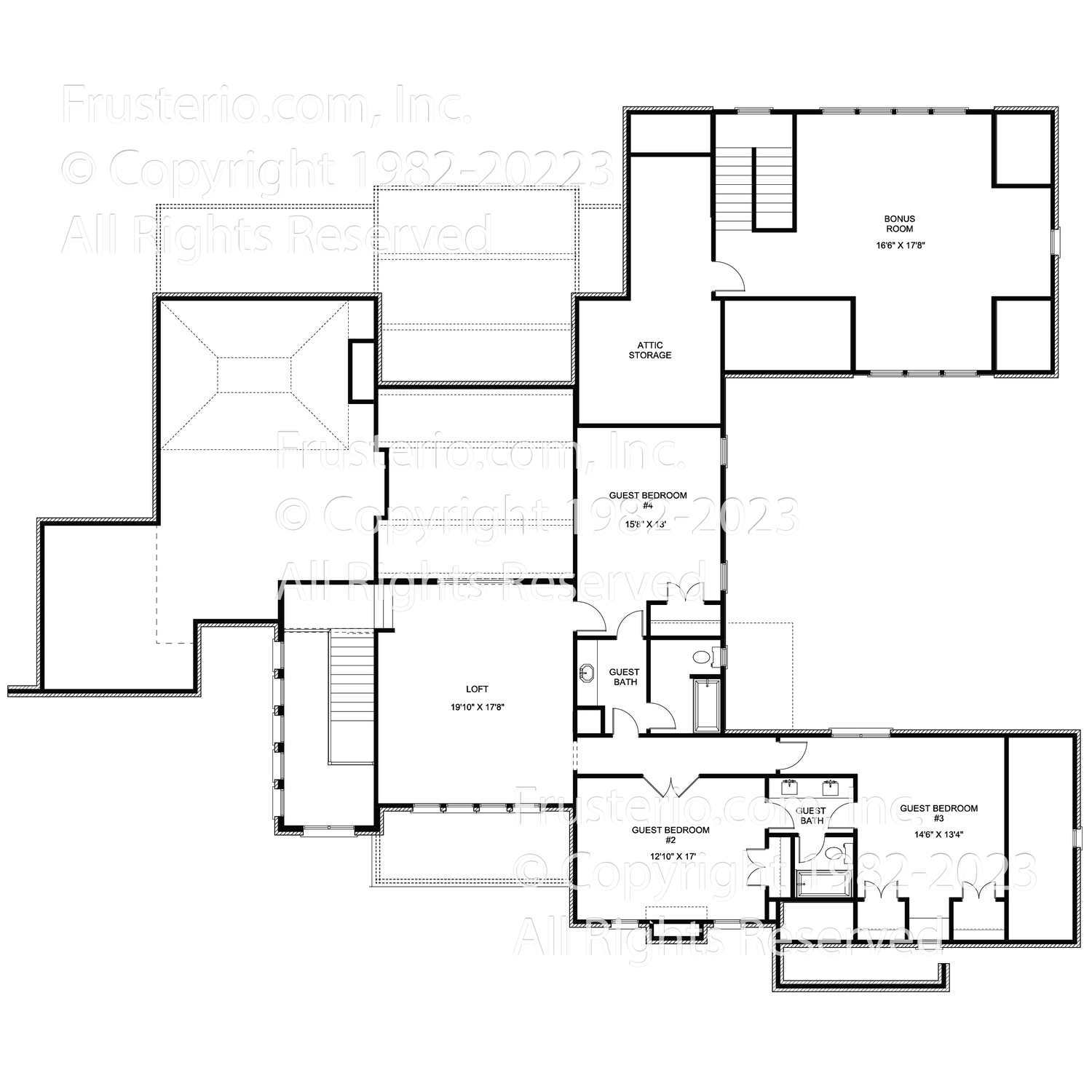 Lani House Plan 2nd Floor