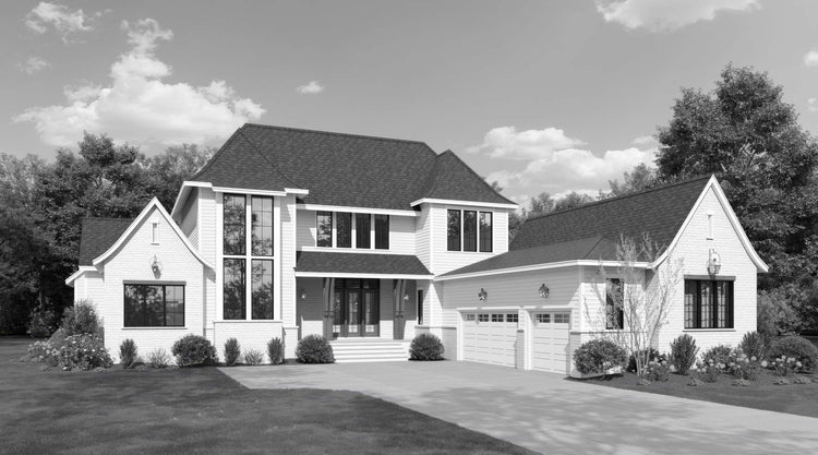 Dalton Front Elevation Rendering