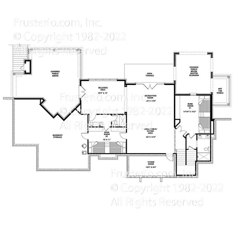 Heather House Plan 3rd Floor