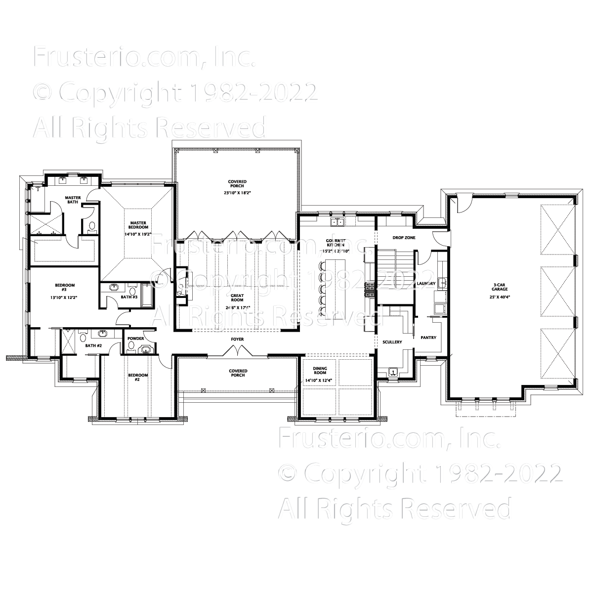 Trip House Plan First Floor Plan